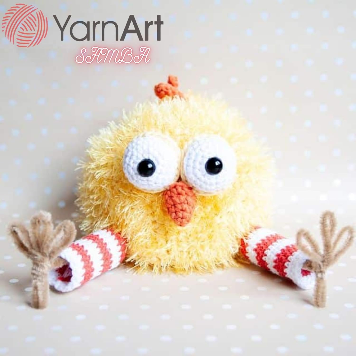 YarnArt Samba Soft Fur-Like Yarn 100g Ball