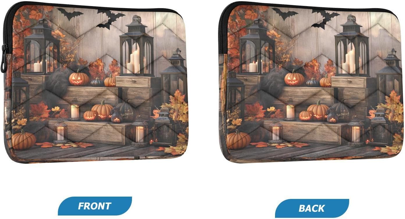Halloween Bats Laptop Sleeve Case Cover for 13-14 Inch Laptops