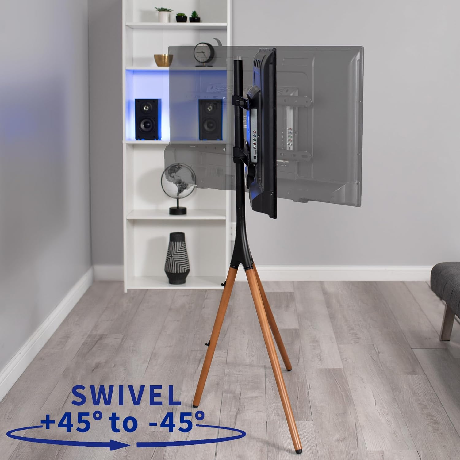 VIVO Artistic Easel TV Stand 45-65 inch