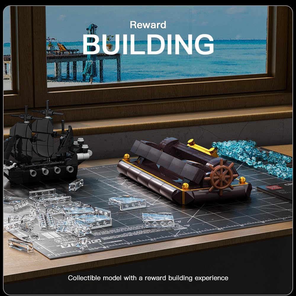 Mould King Ship in a Bottle Building Kit 778PCS