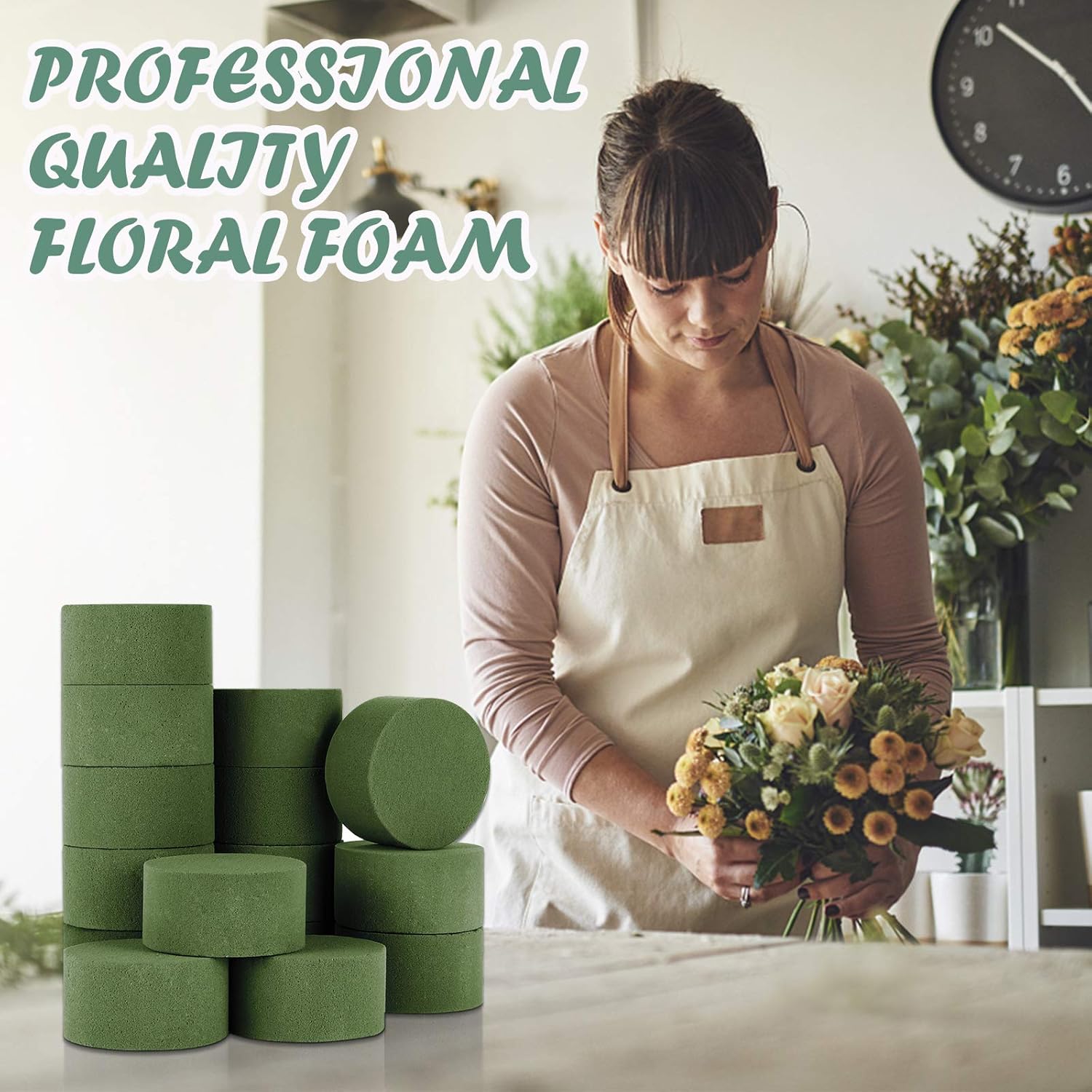 TAOPE 15PCS Floral Foam Blocks for Flower Arrangements