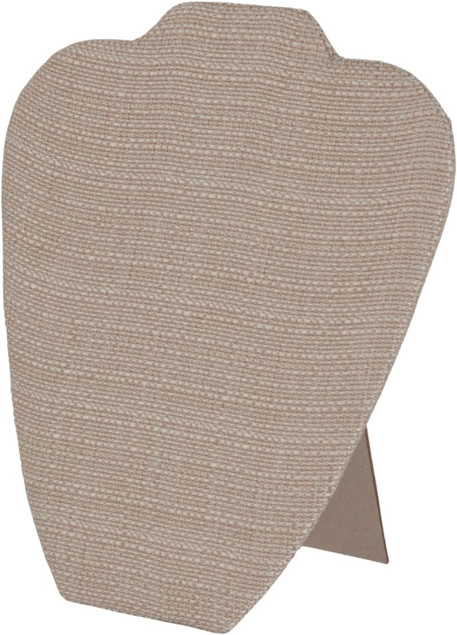SSWBasics Linen Necklace Display Stand Pack of 25