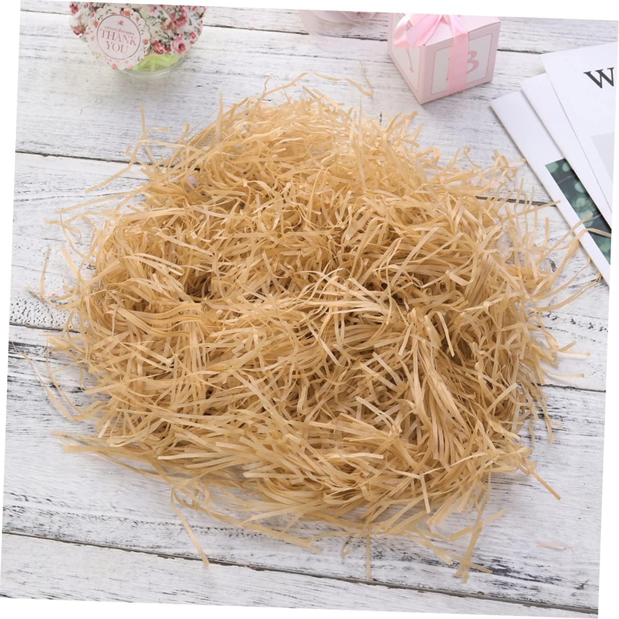 OFFSCH Raffia Shredding Silks for Basket Fillings