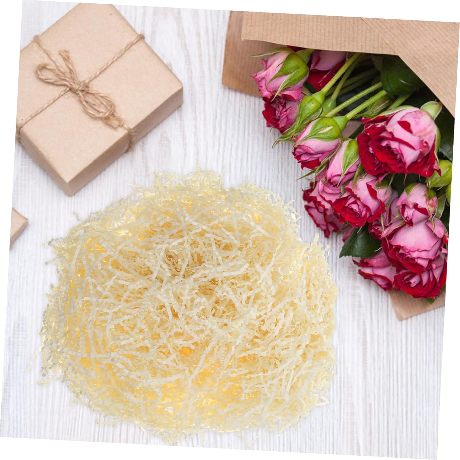 Ipetboom Shredded Paper Filler for Boxes and Party Favors