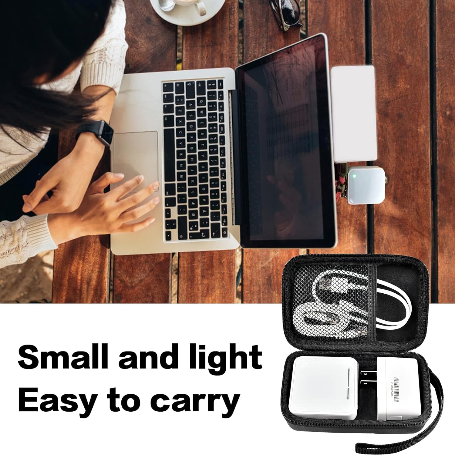 GWCASE Portable Router Case for TP-Link AC750 Nano Travel Router