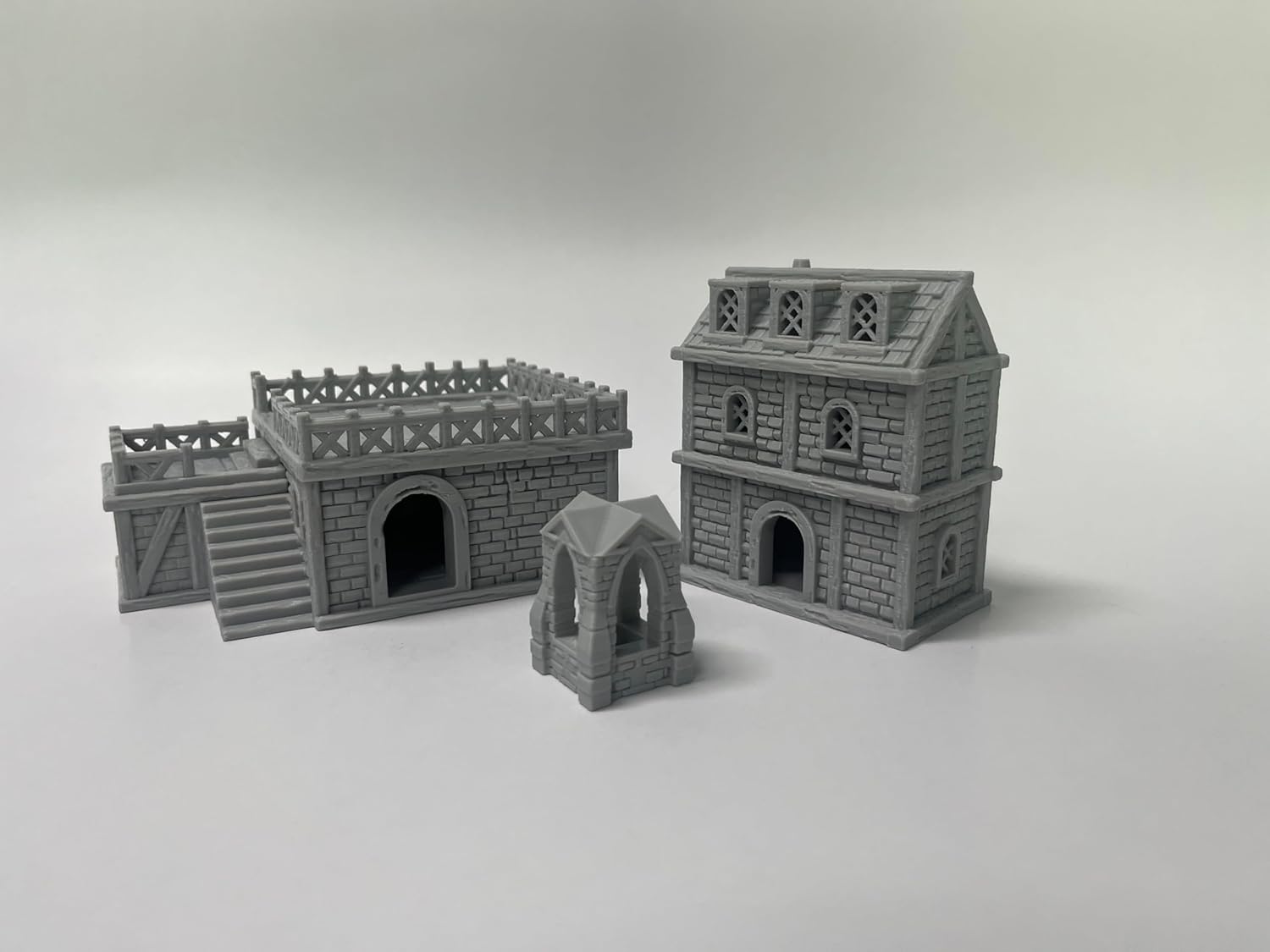 Hautico Medieval Terrain Set for 18mm Miniatures Wargames