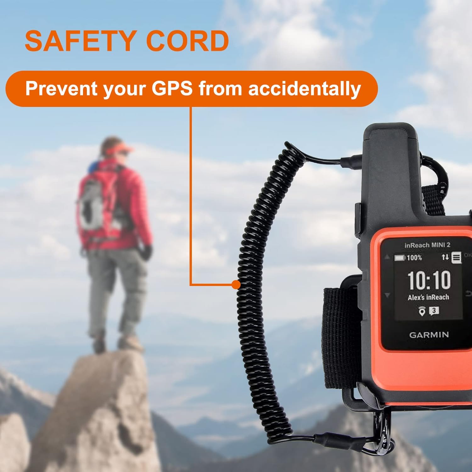 iGuerburn Backpack Tether for Garmin inReach Mini 2