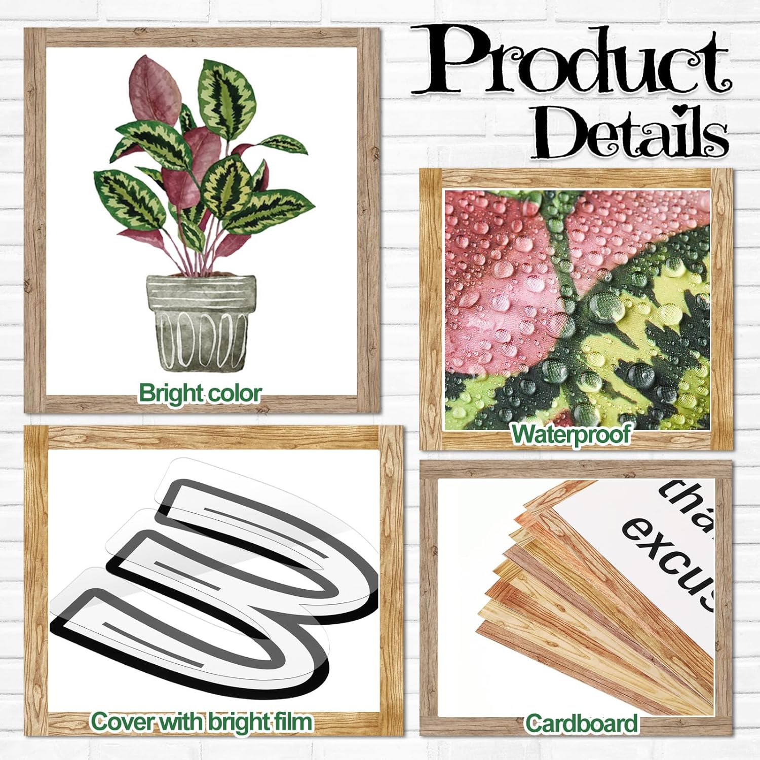 Qilery Bookshelf Bulletin Board Set for Classroom Decor