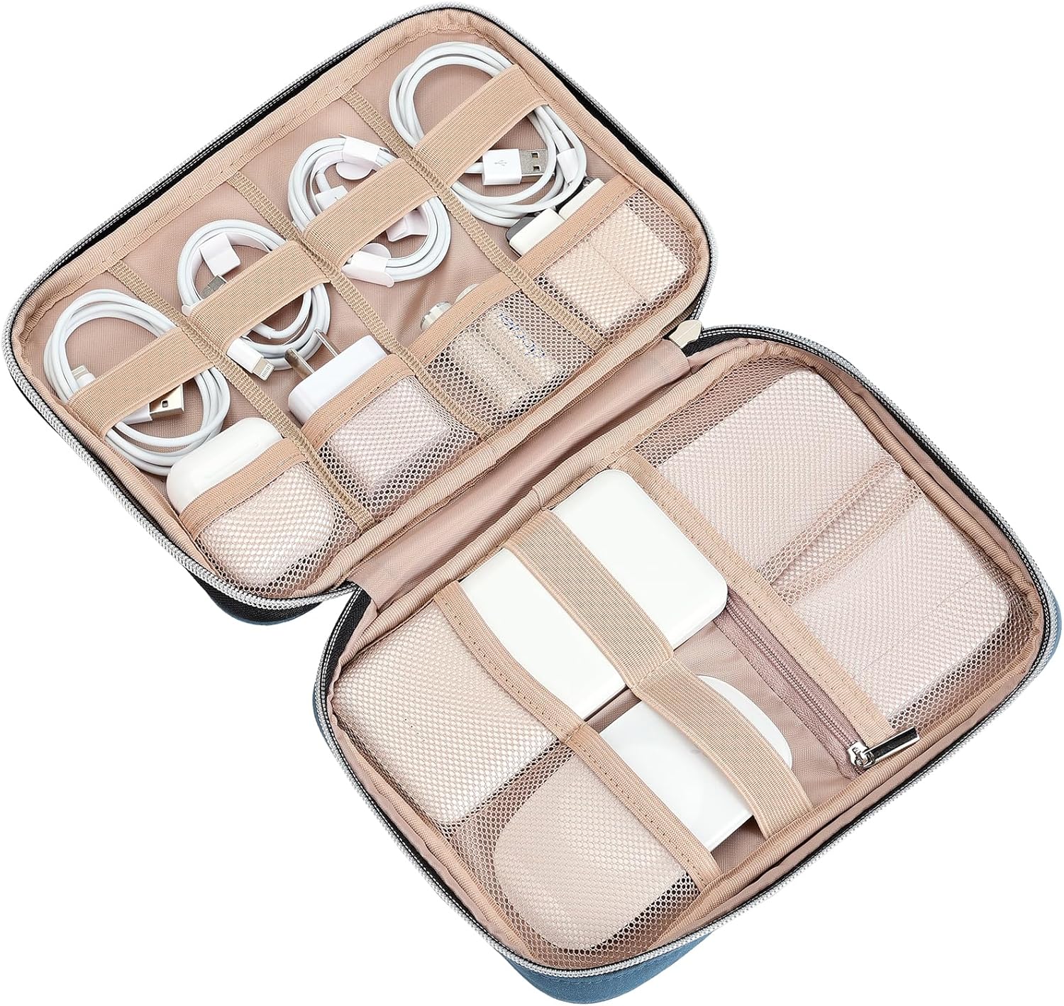 BELALIFE Electronic Organizer Portable Travel Cable Bag