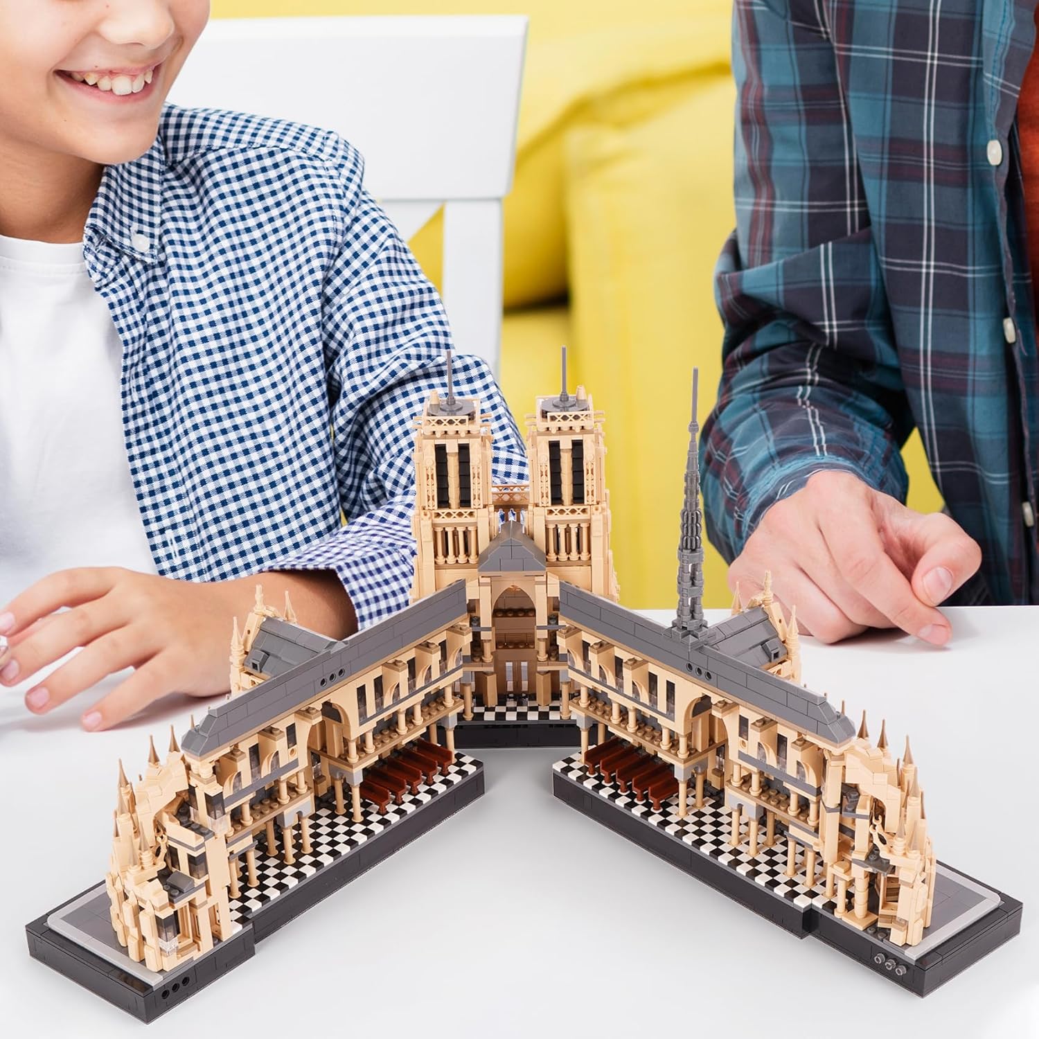 Notre-Dame de Paris Architecture Model Building Block Set