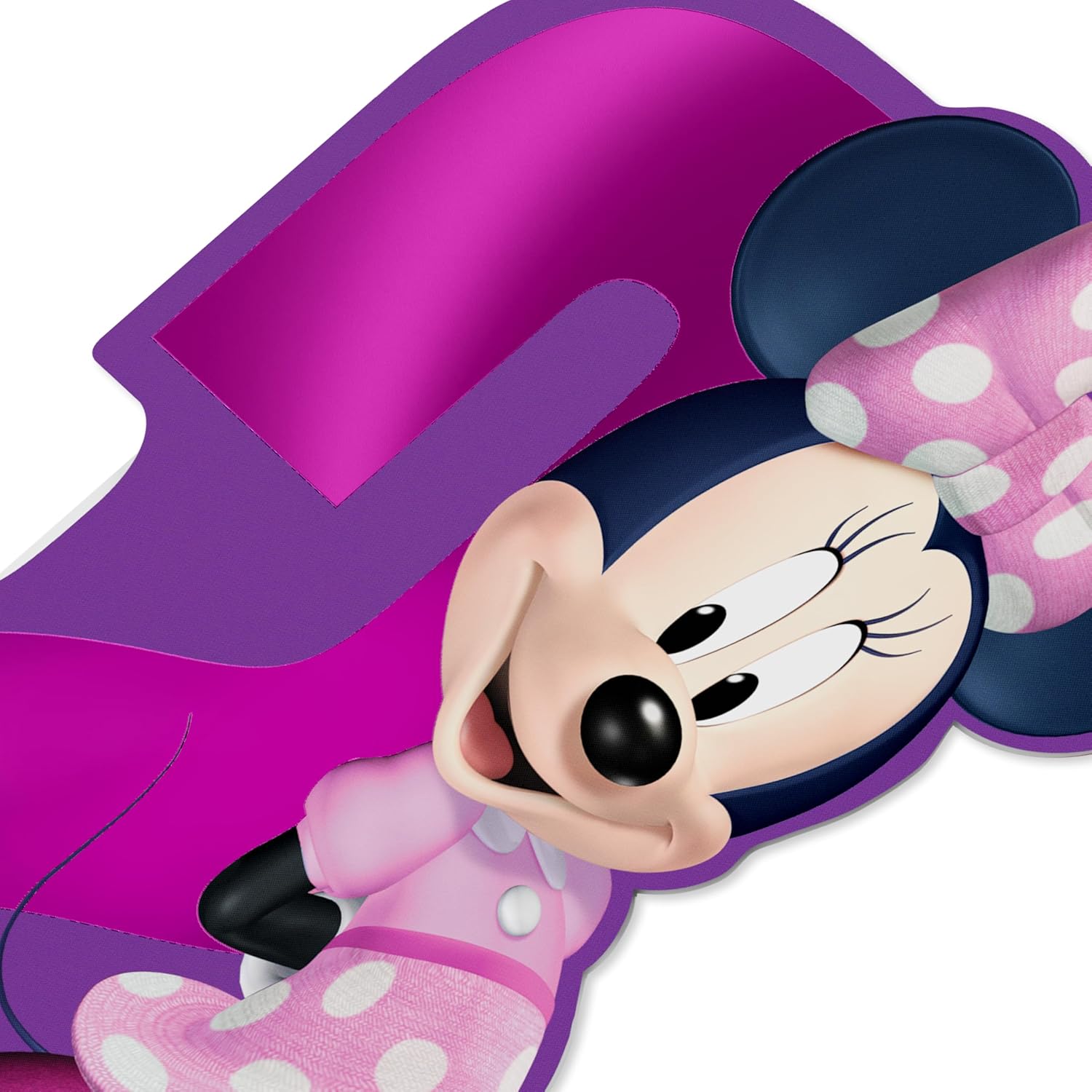 American Greetings 2nd Birthday Card for Girl Minnie Mouse