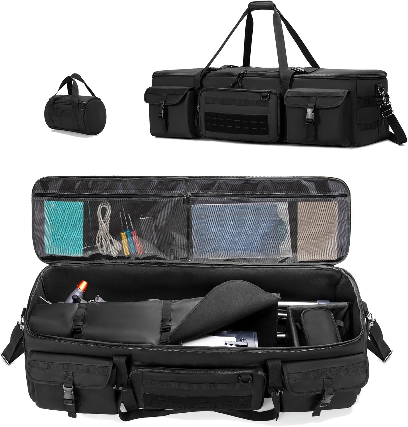 HODRANT 40 Inch Telescope Travel Bag with Soft Pads and Fixed Buckles