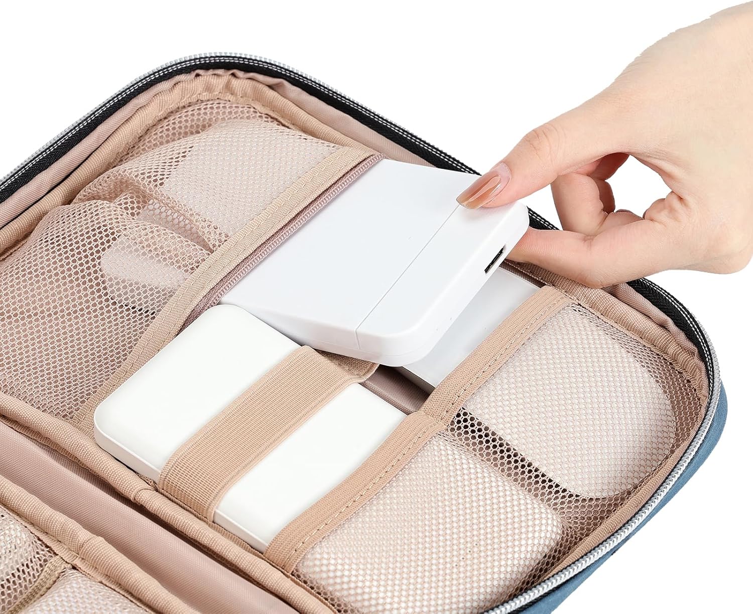 BELALIFE Electronic Organizer Portable Travel Cable Bag