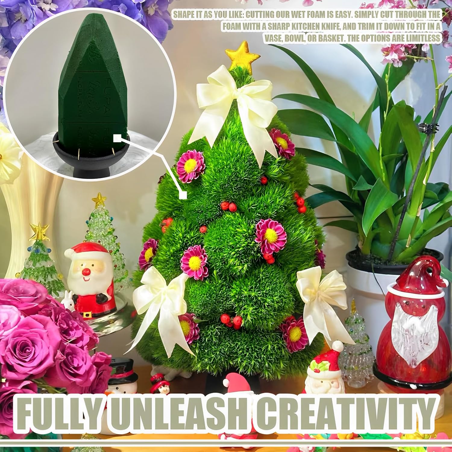6 Pcs Floral Foam Blocks for Flower Arrangements