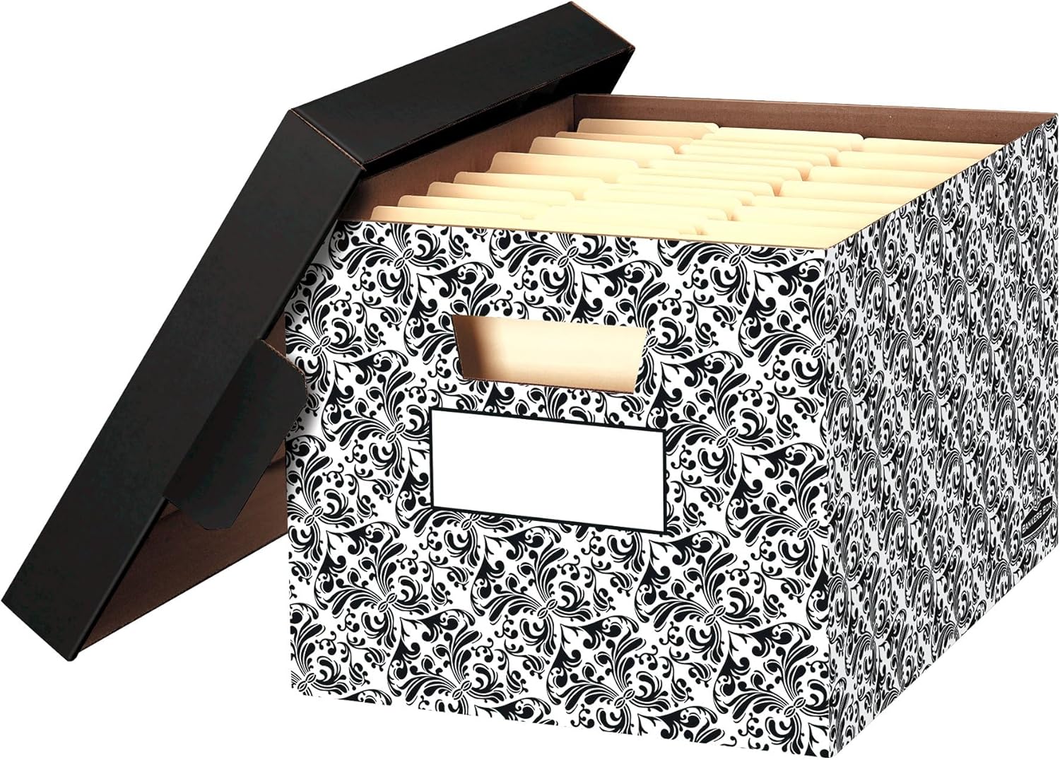 Bankers Box Decorative Storage Boxes 4 Pack