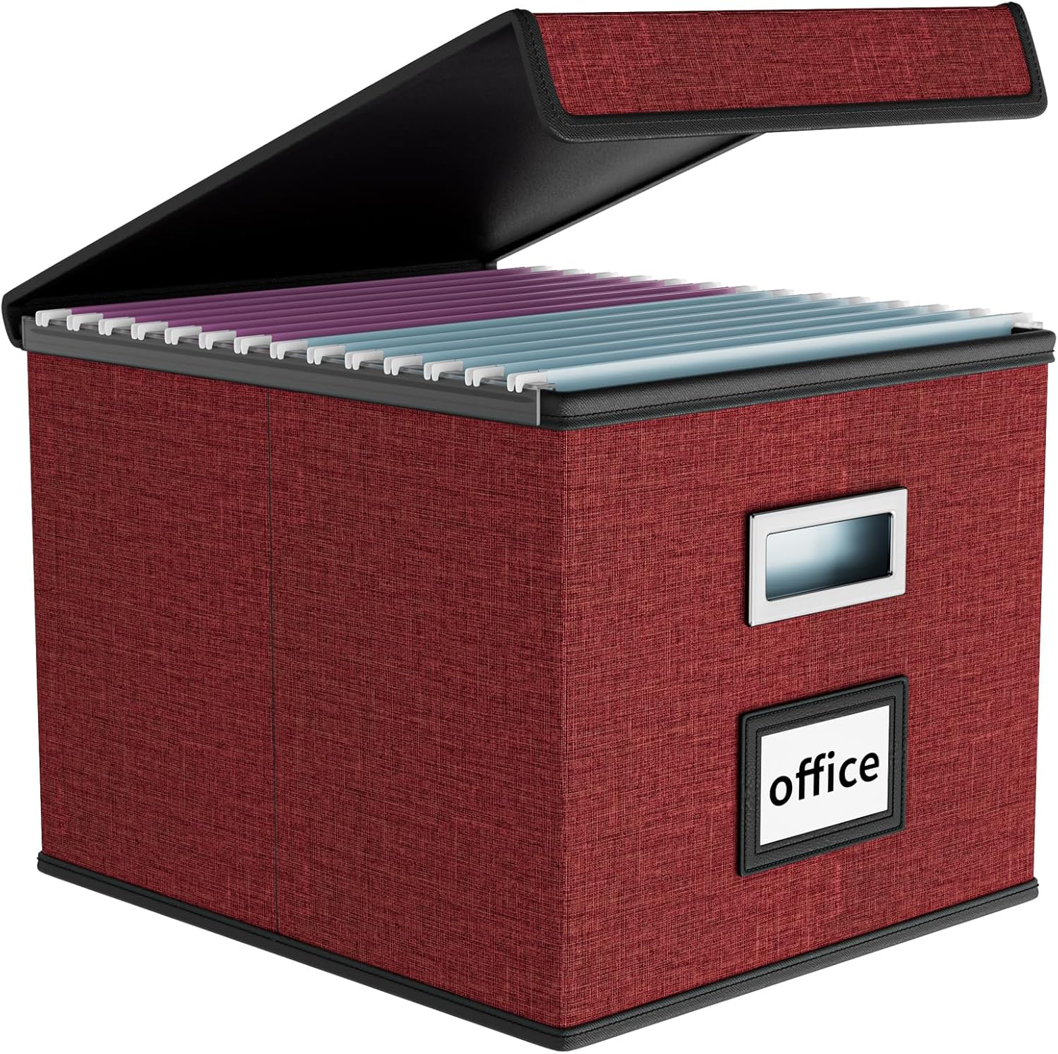 Huolewa Upgraded File Storage Organizer Box with Lid