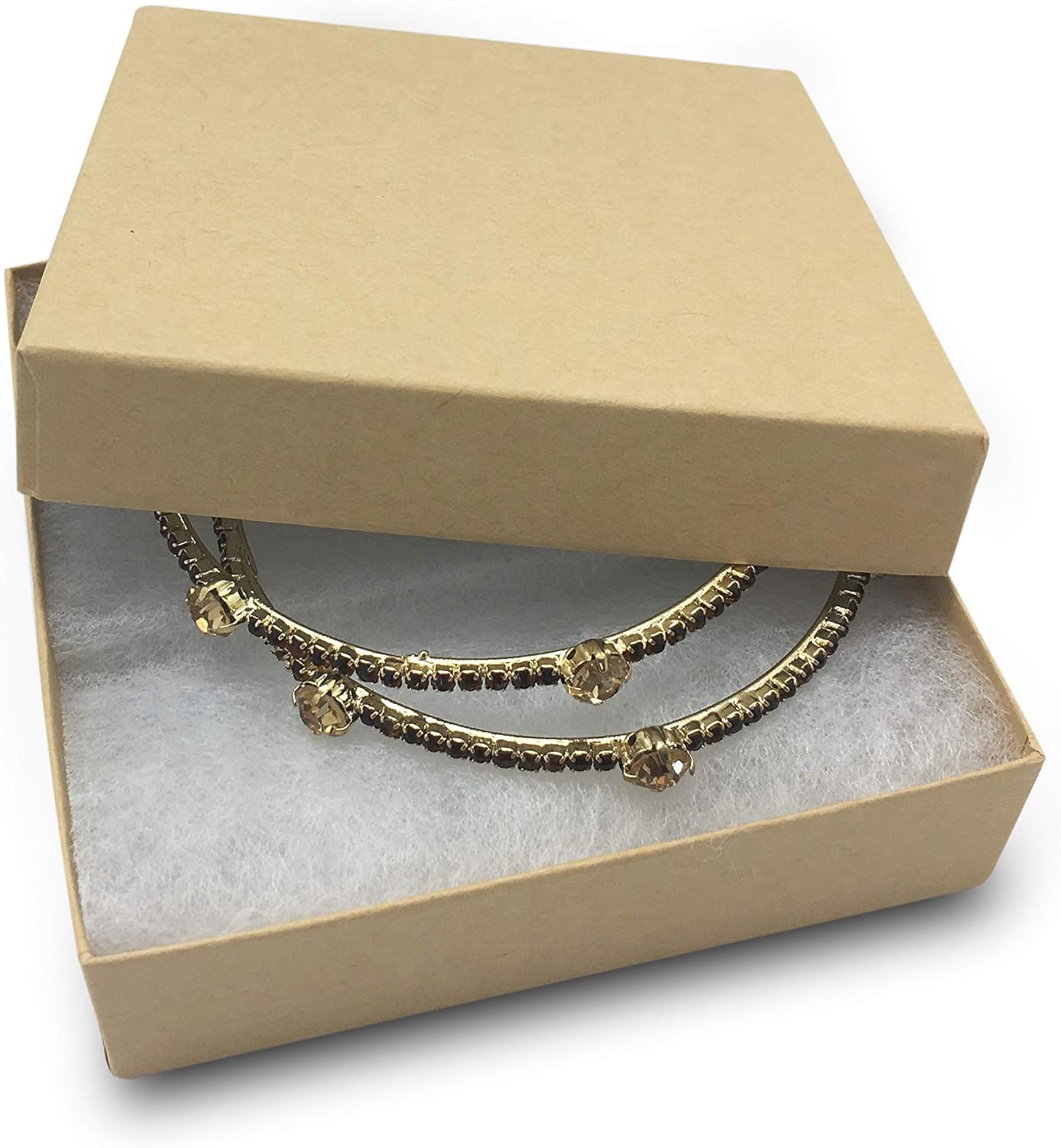 TheDisplayGuys 100 Pack Jewelry Boxes for Shipping Storage