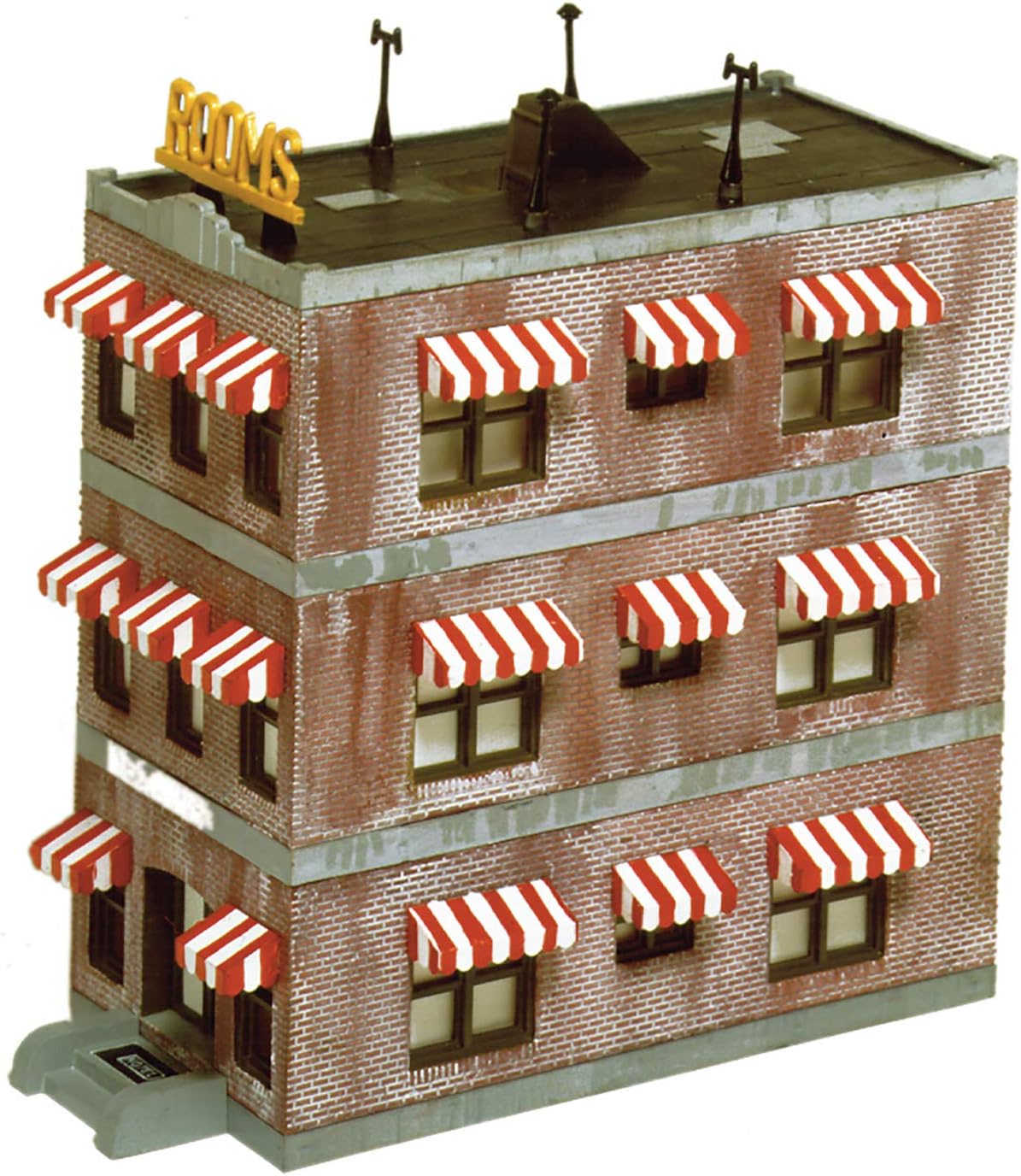 HO Scale Building Kit Belvedere Downtown Hotel