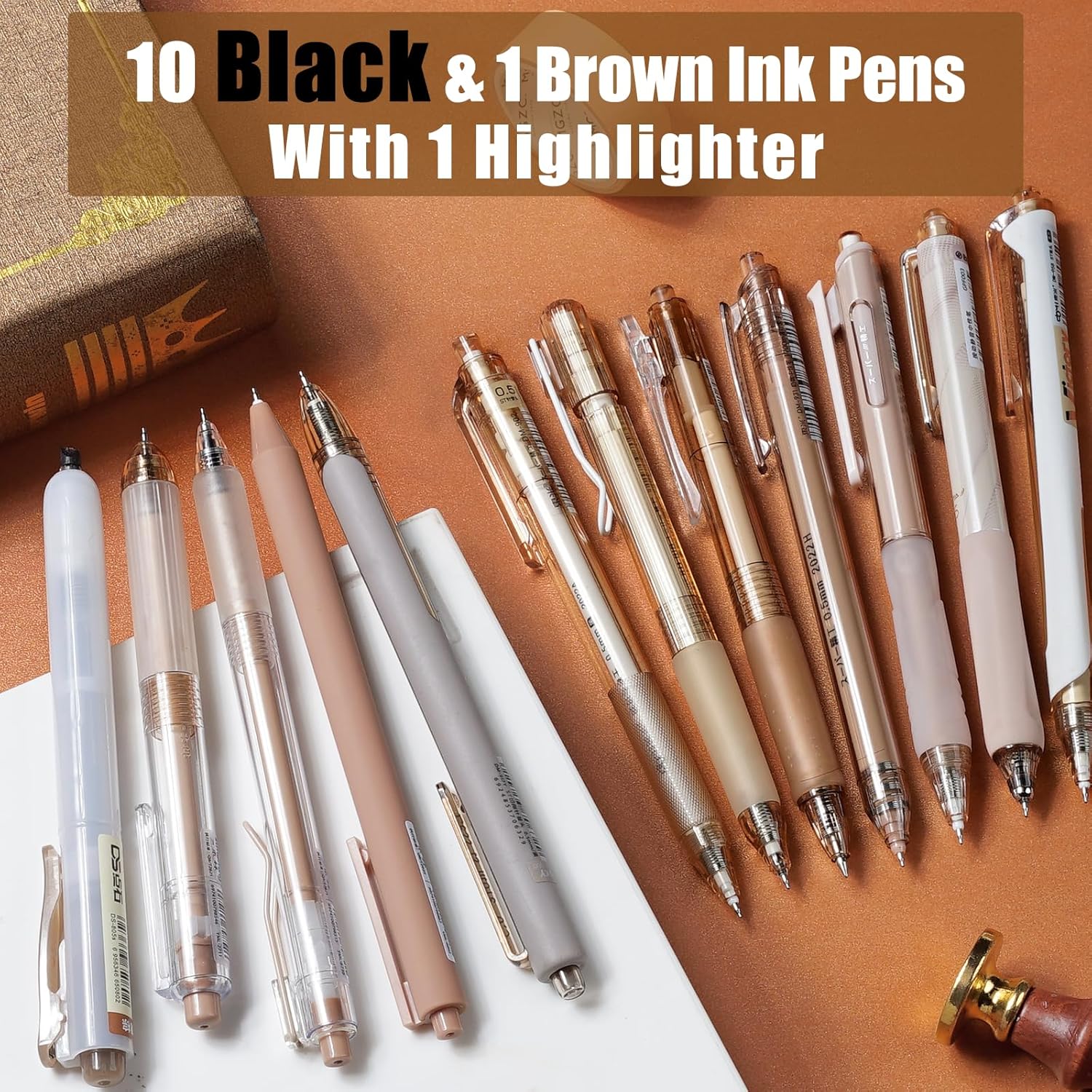 Four Candies Moor Series Gel Pens Set of 12