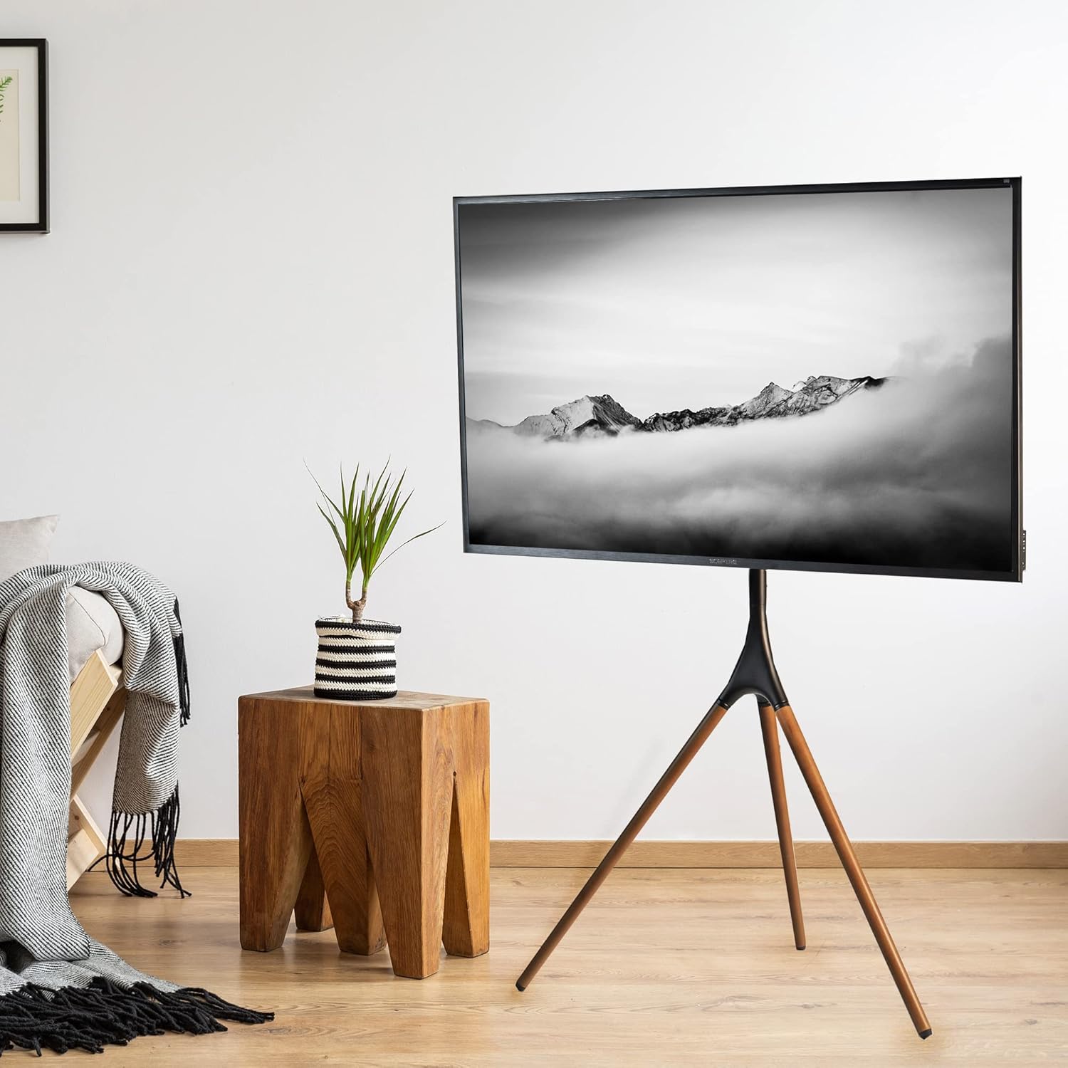 VIVO Artistic Easel TV Stand 45-65 inch