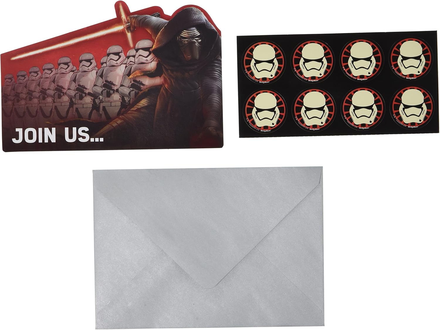 Star Wars Episode VII Postcard Invite Set