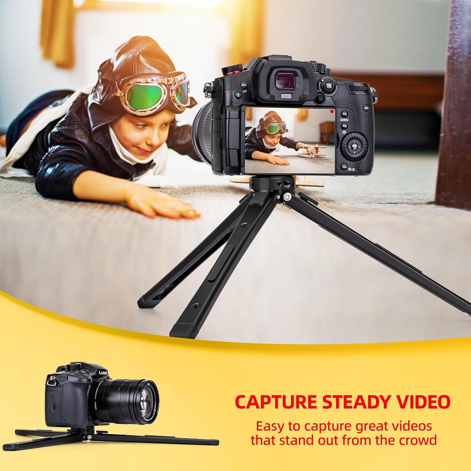 Zeadio Heavy Duty Metal Tripod Stand 40kg