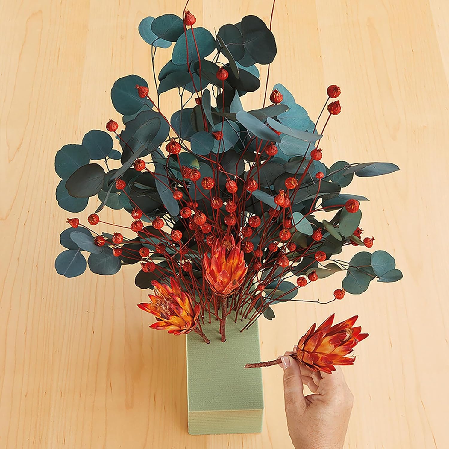 FloraCraft Floral Desert Dry Foam Brick Green