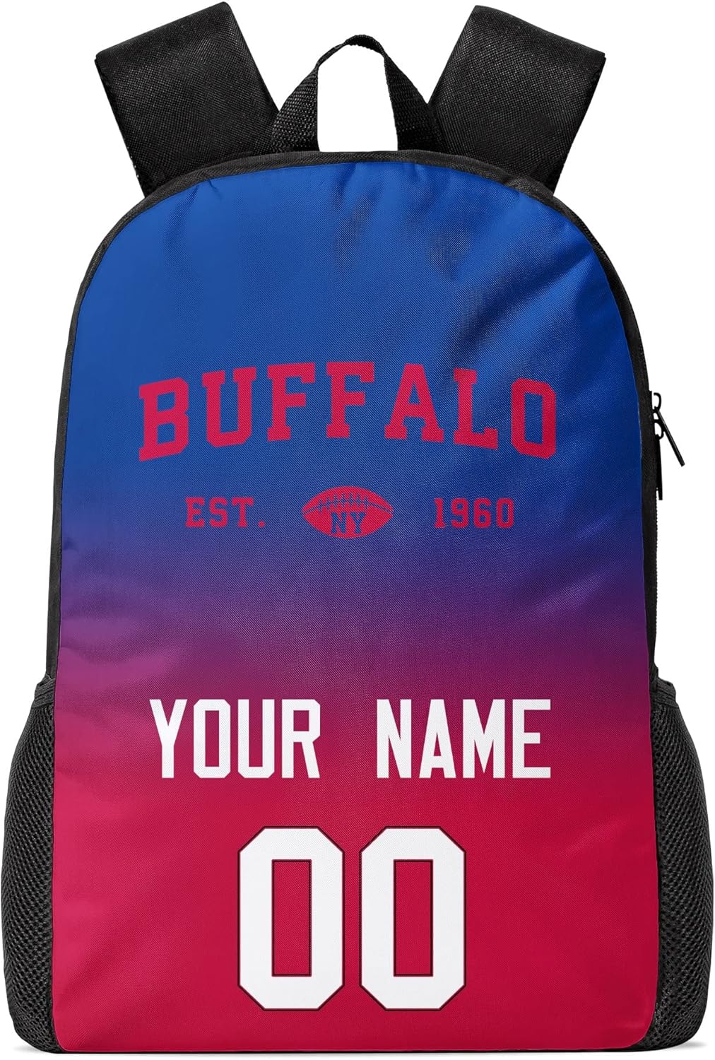 Customizable Buffalo Backpack High Capacity Laptop Bag Travel Bag
