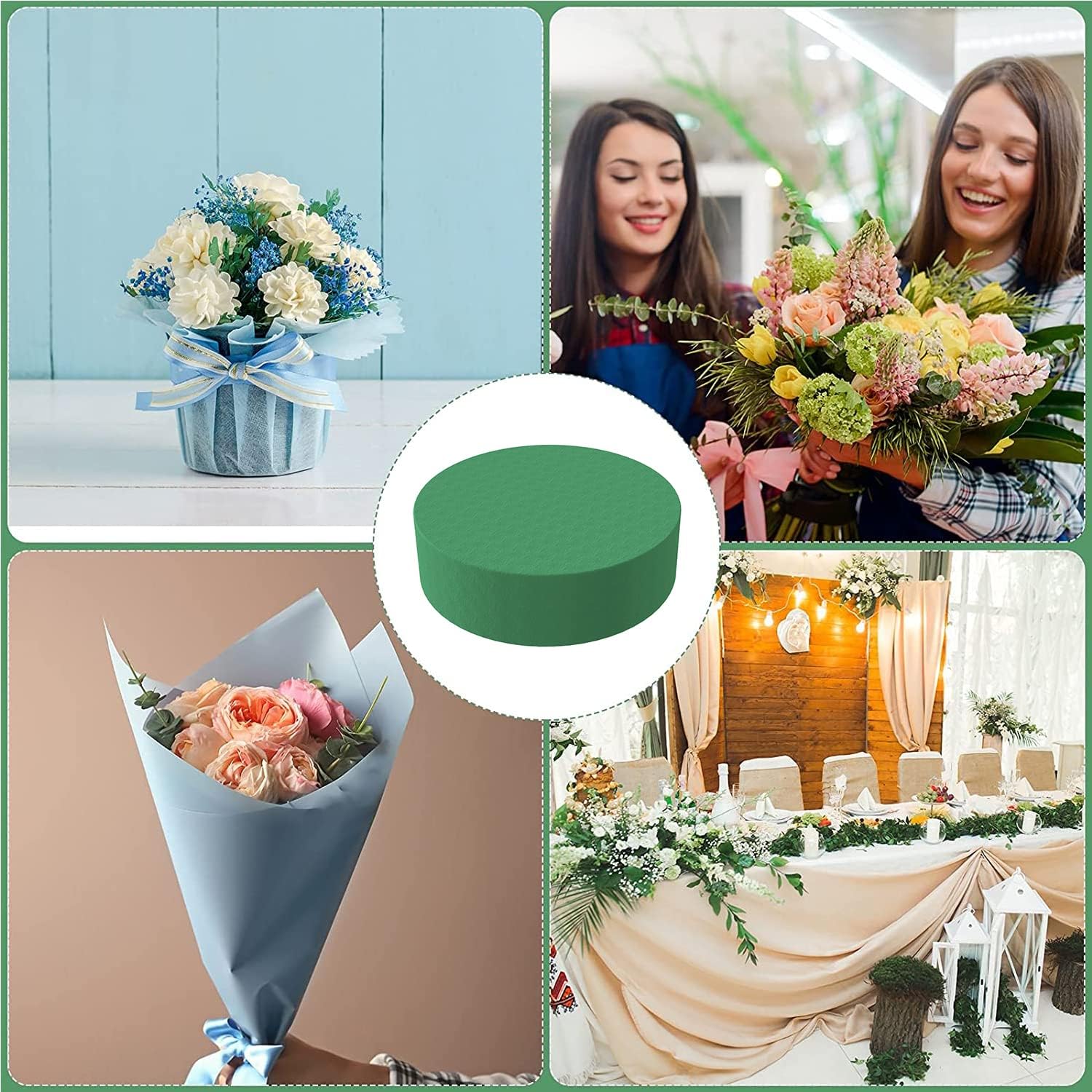 6 Pcs 63 Inch Floral Foam Blocks for Floral Arrangements