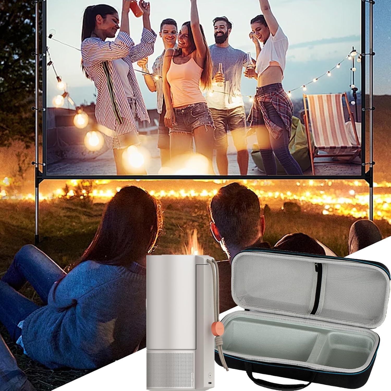 Hard Carrying Case for XGIMI MoGo 3 ProMoGo 4 Projector