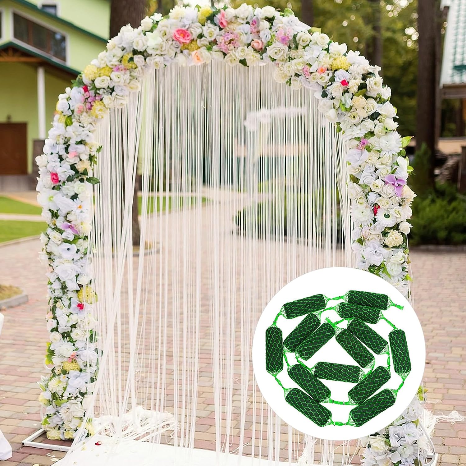 92ft Floral Foam Garland Kit 14Pcs