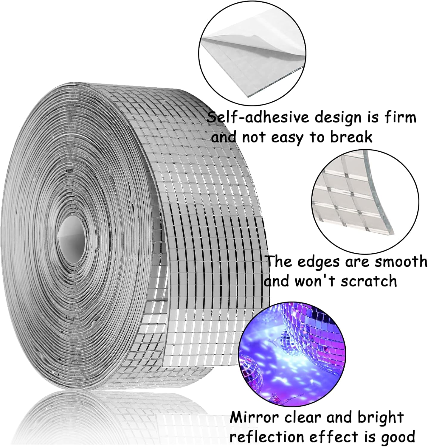 Retainbre Disco Ball Mirror Tiles 24000 Pcs