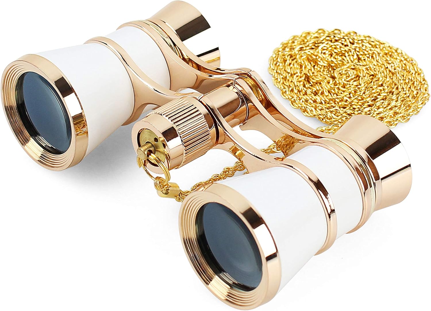 Aomekie Opera Glasses Binoculars 3X25 Compact White