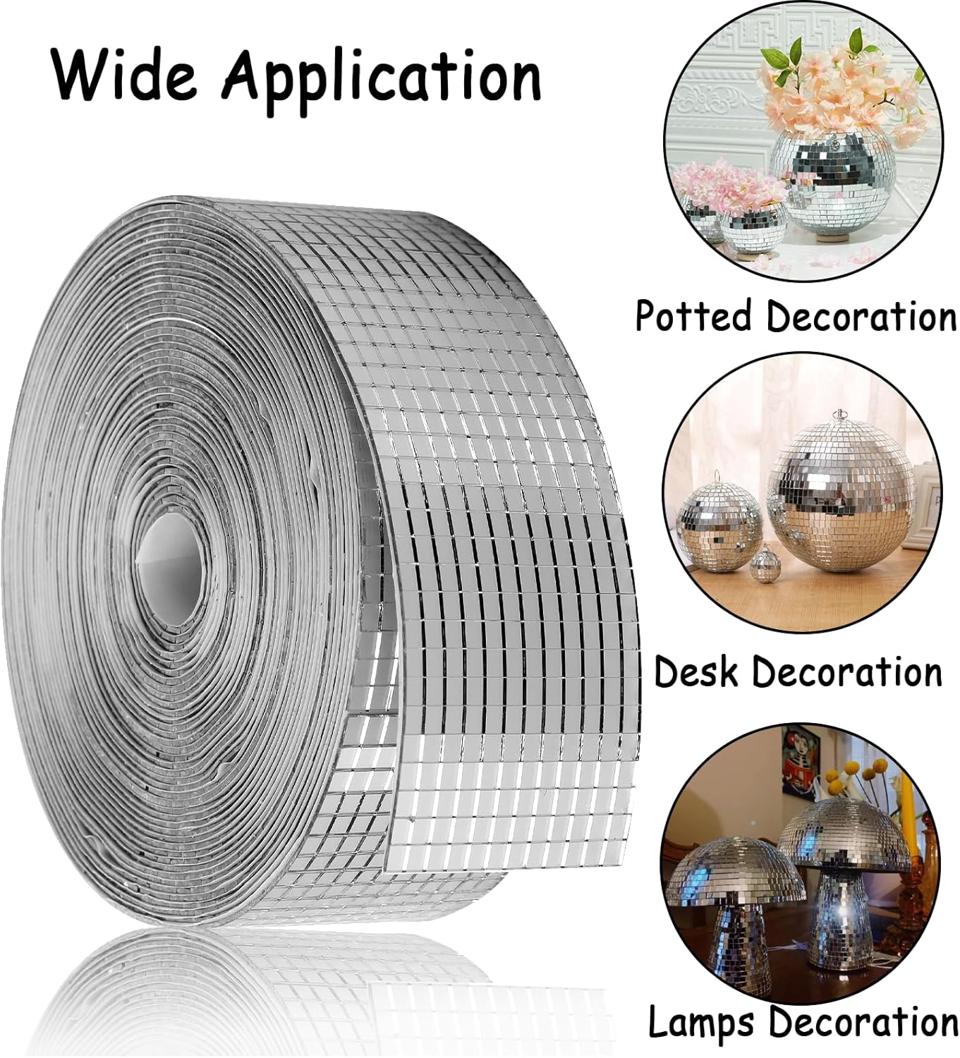 Retainbre Disco Ball Mirror Tiles 24000 Pcs