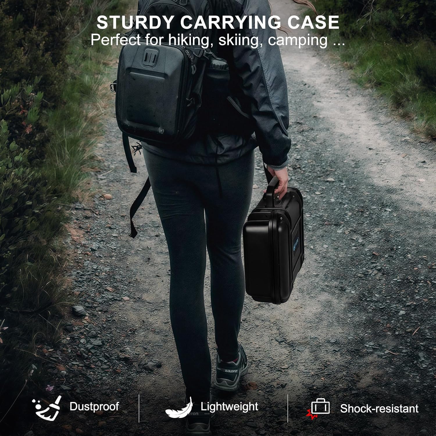 Lekufee Waterproof Carrying Case for Insta360 X5 X4 X3