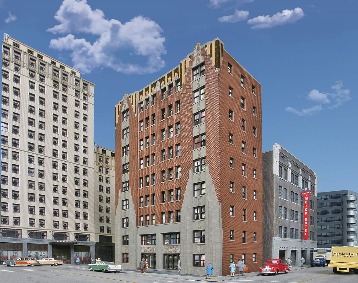 City Apartment Building - Train Collectible Kit