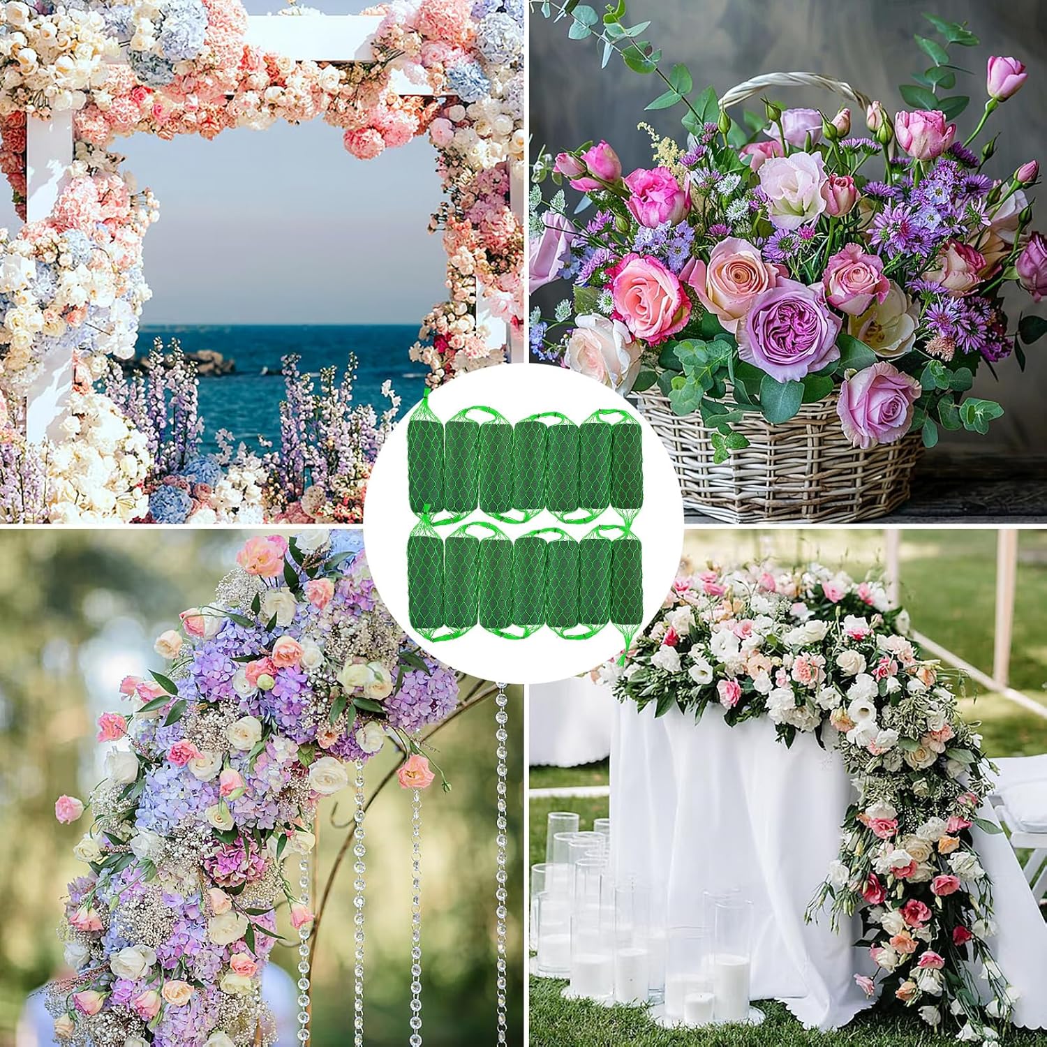92ft Floral Foam Garland Kit 14Pcs