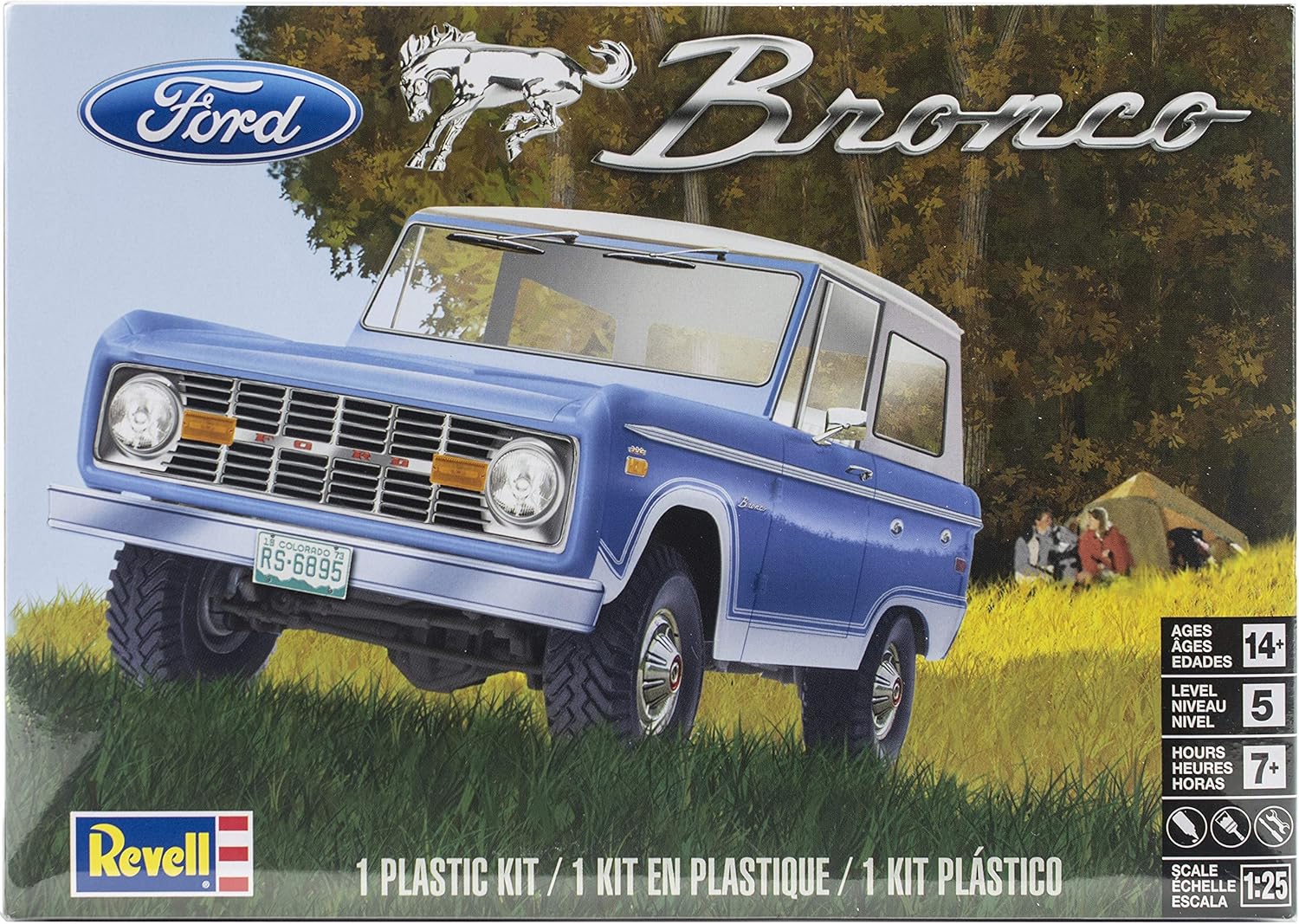 Revell Ford Bronco Plastic Model Kit 125 Scale