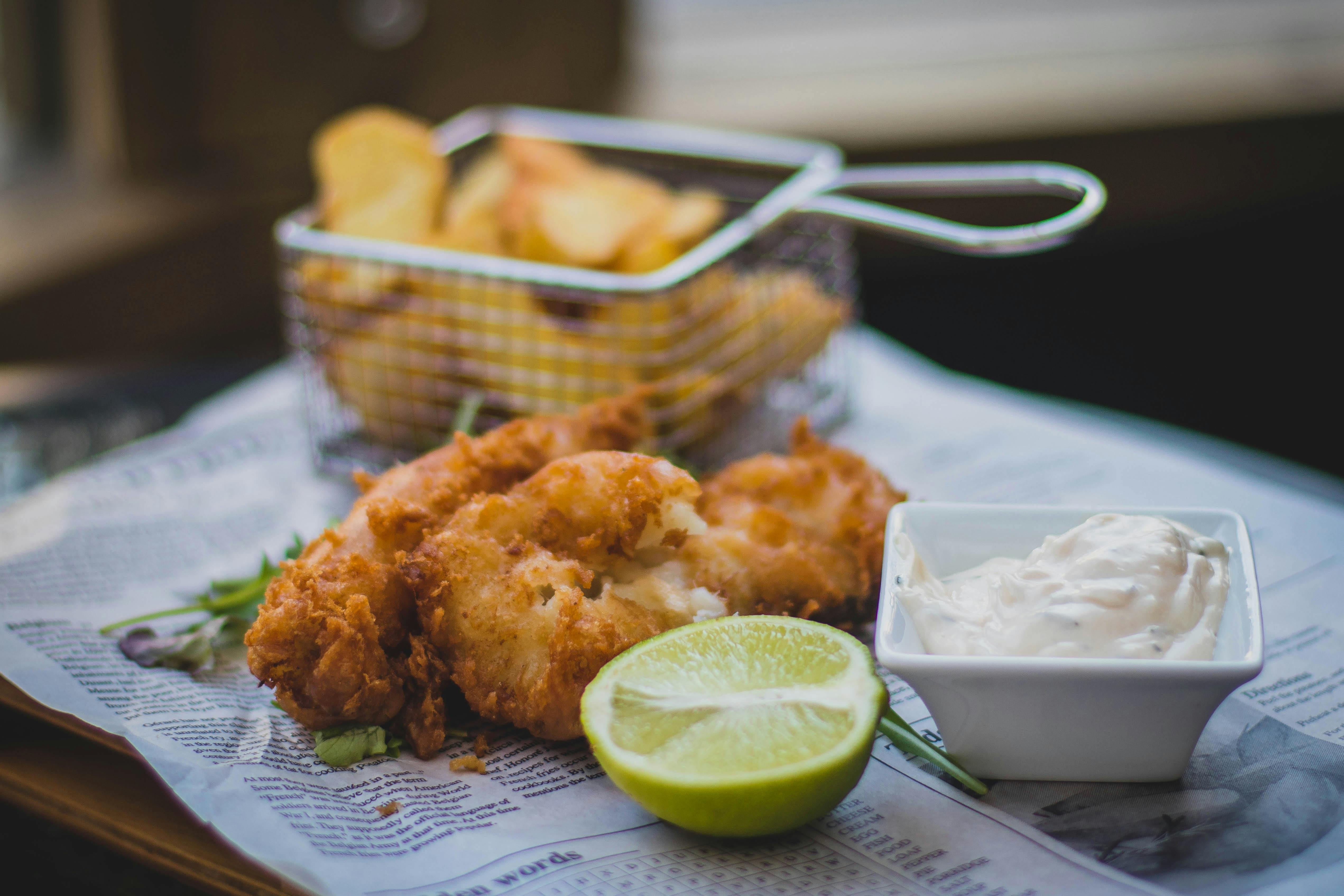London Street Market,Fish and Chips